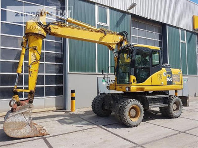 KOMATSU PW160-7H WHEELED EXCAVATOR SERVICE REPAIR MANUAL + OPERATION & MAINTENANCE MANUAL DOWNLOAD