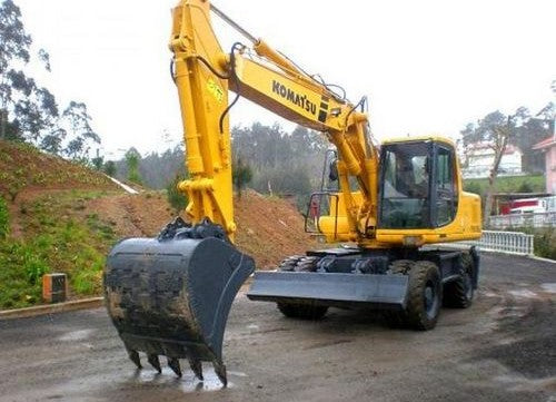 KOMATSU PW170ES-6K Wheeled Excavator Service Repair Shop Manual
