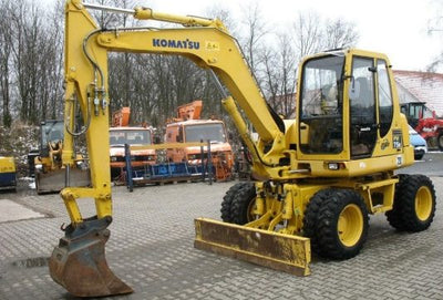 KOMATSU PW75R-2 Hydraulic Excavator Service Repair Shop Manual WEBM001600 WEBM001601 WEBM001602