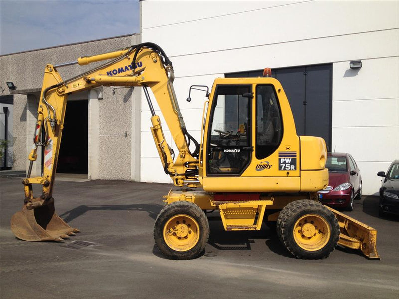 KOMATSU PW75R Hydraulic Excavator Workshop Service Repair Manual