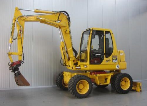 KOMATSU PW95-1 Hydraulic Excavator Service Repair Shop Manual WEBMPW9500