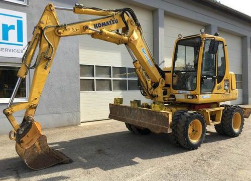 KOMATSU PW95R-2 Hydraulic Excavator Service Repair Shop Manual WEBM001800, WEBM001801, WEBM001802