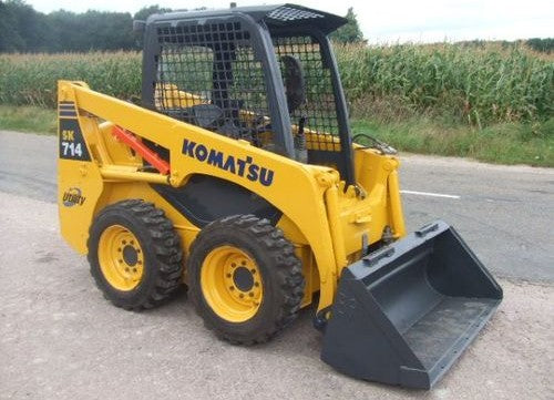 KOMATSU SK714-5 SK815-5 SK815-5 turbo Skid-Steer Loader Service Repair Shop Manual WEBM005500
