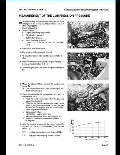 KOMATSU SK714-5 SK815-5 Skid-Steer Loader Service Repair Shop Manual WEBM003400