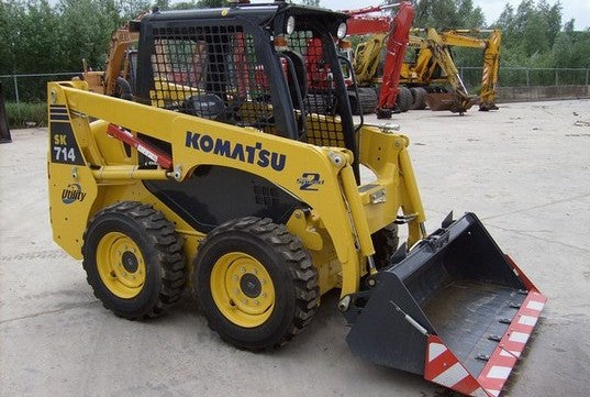 KOMATSU SK714-5 SK815-5 Skid-Steer Loader Service Repair Shop Manual WEBM003400