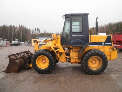 KOMATSU WA120-1LC WHEEL LOADER SERVICE REPAIR MANUAL + OPERATION & MAINTENANCE MANUAL DOWNLOAD