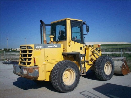 KOMATSU WA180-3 WHEEL LOADER SERVICE REPAIR MANUAL + OPERATION & MAINTENANCE MANUAL DOWNLOAD