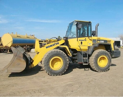 KOMATSU WA250-5L WA250PT-5L WHEEL LOADER SERVICE REPAIR MANUAL + OPERATION & MAINTENANCE MANUAL DOWNLOAD