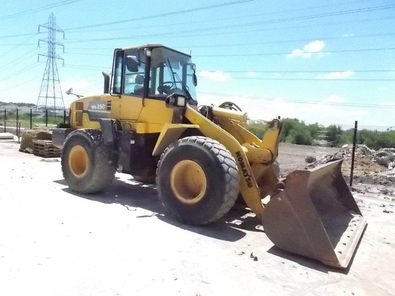 KOMATSU WA250-6 WHEEL LOADER SERVICE REPAIR MANUAL + OPERATION & MAINTENANCE MANUAL DOWNLOAD