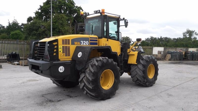 KOMATSU WA320-5 WHEEL LOADER SERVICE REPAIR MANUAL + OPERATION & MAINTENANCE MANUAL DOWNLOAD