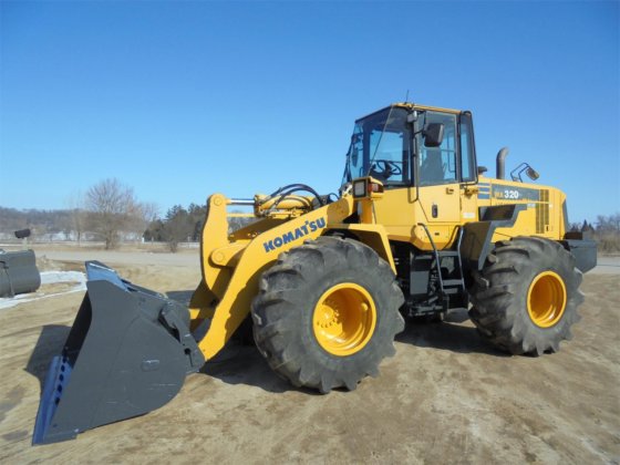 KOMATSU WA320-6 WHEEL LOADER SERVICE REPAIR MANUAL + OPERATION & MAINTENANCE MANUAL DOWNLOAD