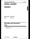 KOMATSU WA380-6 Wheel Loader Service Repair Shop Manual