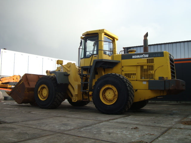 KOMATSU WA500-3 WHEEL LOADER SERVICE REPAIR MANUAL + OPERATION & MAINTENANCE MANUAL DOWNLOAD