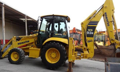 KOMATSU WB93R-5 Backhoe Loader Service Repair Shop Manual