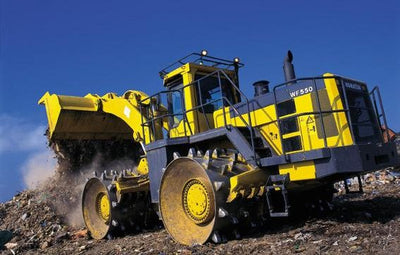 KOMATSU WF550-3 WF550T-3 Trash Compactor Service Repair Shop Manual