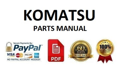 DOWNLOAD KOMATSU JPB130 HYDRAULIC BREAKER (US) CRAWLER EXCAVATOR PARTS CATALOG MANUAL SN ALL
