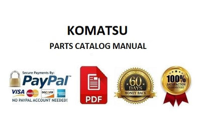 Download Komatsu SA6D102E-1AC (ENG) Engine Parts Catalog Manual SN 21180000-UP