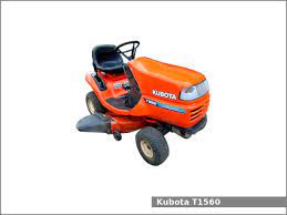 KUBOTA T1560 LAWN TRACTOR PARTS MANUAL INSTANT DOWNLOAD