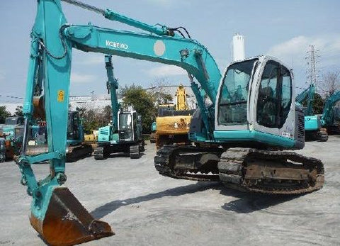 Kobelco Model SK115SR-1E, SK135SRLC-1E, SK135SRL-1E Hydraulic Excavator Workshop Service Repair Manual
