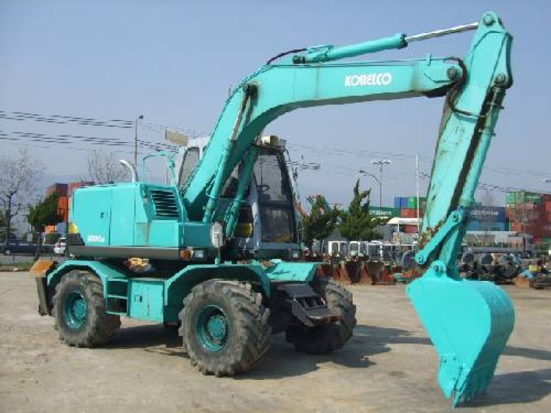 Download Kobelco SK100W-2 Wheel Excavator Service Repair Shop Manual SN:YE02001