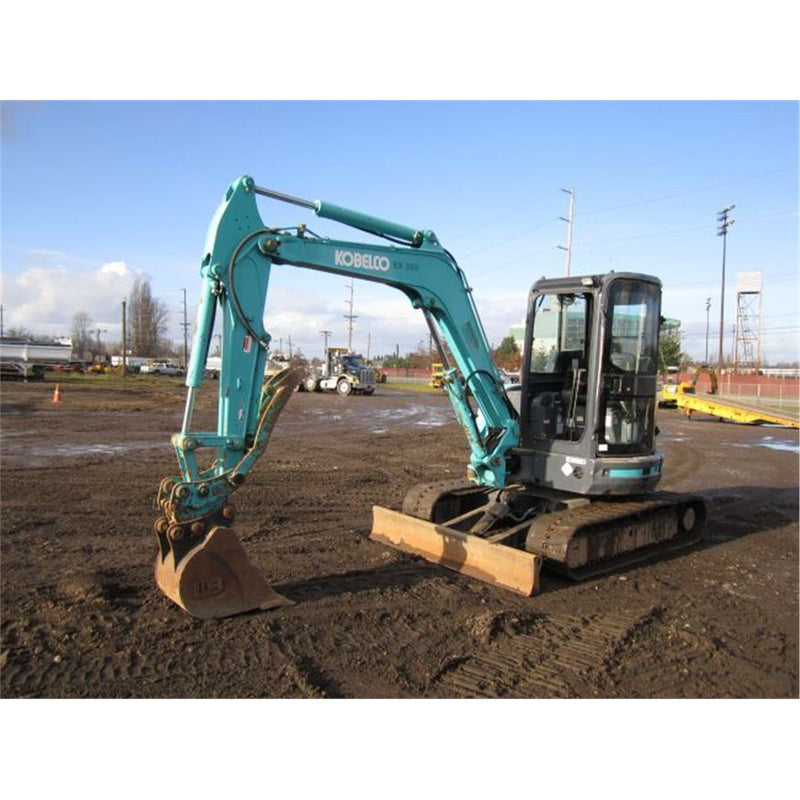 Download Kobelco SK50SR-5 Hydraulic Excavator Service Repair Manual PJ06-08890