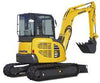 Download Komatsu PC45MR-3(Italy) Hydraulic Excavator Parts Catalog Manual SN F30003 AND UP