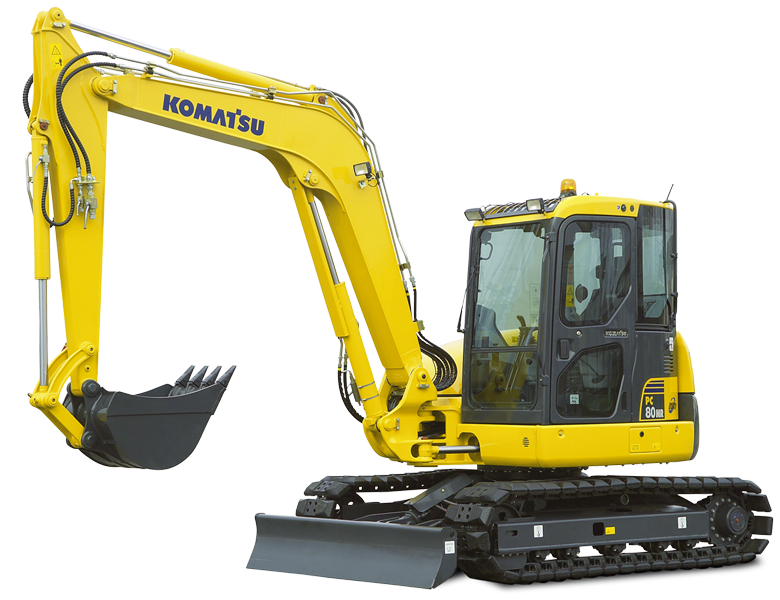 Download Komatsu PC80MR-3 (Italy) Hydraulic Excavator Parts Catalog Manual SN F00003 AND UP