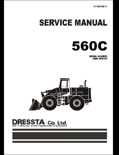Komatsu 560C Wheel Loader Service Repair Shop Manual