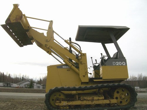 Download Komatsu D20Q-6(JPN) Crawler Excavator Shop Service Repair Manual S/N 60001-UP