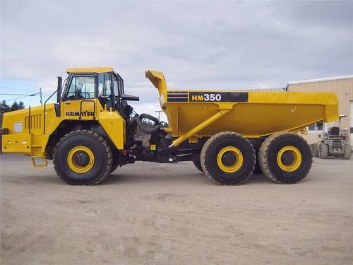 Download Komatsu HM350-1(USA) Articulated Dump Truck Operation and Maintenance Manual S/N A10001-UP