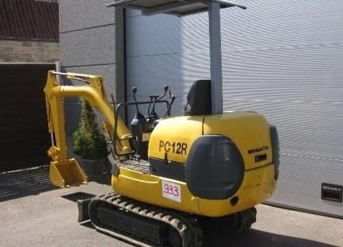 Download Komatsu PC12R-8(ITA) Crawler Excavator Shop Service Repair Manual S/N F30001-F31604
