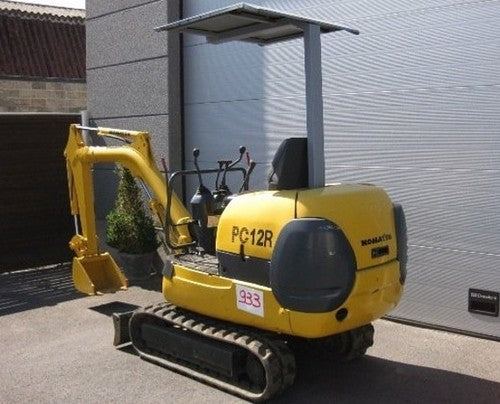 Komatsu PC12R-8 PC12R-8HS PC15R-8 PC15R-8HS Hydraulic Excavator Operation & Maintenance Manual