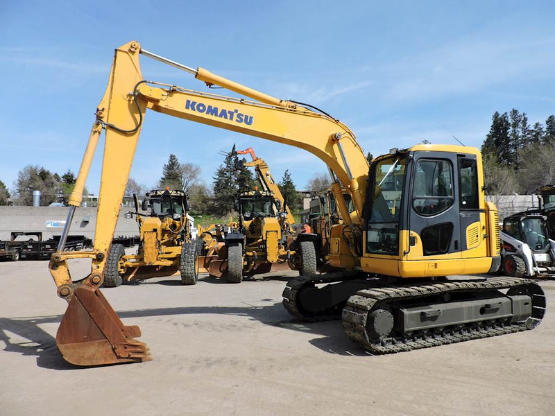 Download Komatsu PC138US-8(JPN) CRAWLER EXCAVATOR Operation and Maintenance Manual SN 26284-UP