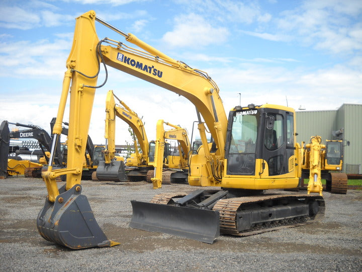 Download Komatsu PC138USLC-8(JPN) CRAWLER EXCAVATOR Operation and Maintenance Manual SN 20001-UP