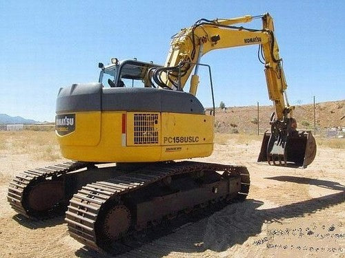 Download Komatsu PC158US-2(JPN) CRAWLER EXCAVATOR Operation and Maintenance Manual S/N 10001-UP