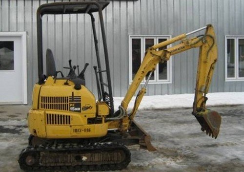 Download Komatsu PC15MRX-1(JPN) Crawler Excavator Shop Service Repair Manual S/N 10001-UP