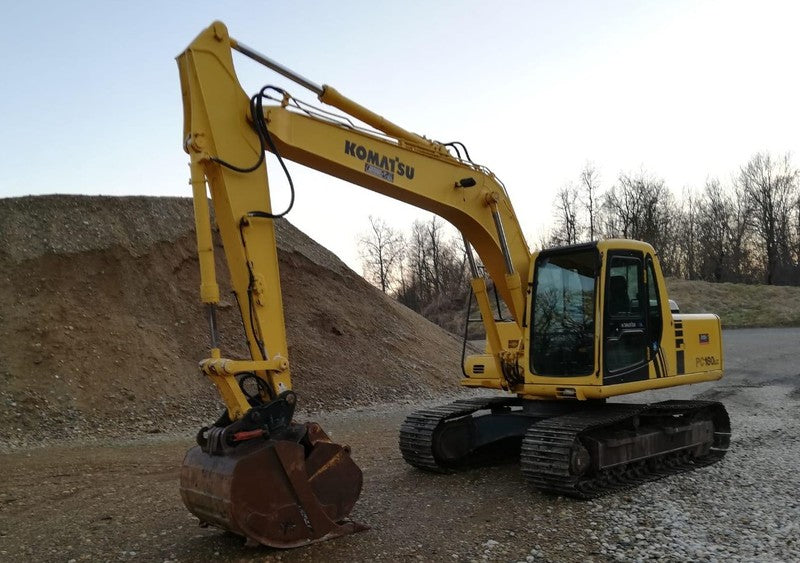 Download Komatsu PC160-6(GBR)-K CRAWLER EXCAVATOR Operation and Maintenance Manual S/N K34026-UP