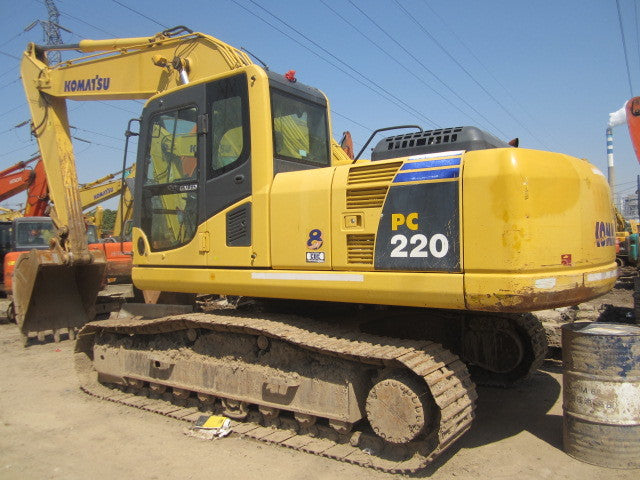 Download Komatsu PC220-8 WORK EQUIPMENT GREASE 500H CRAWLER EXCAVATOR Operation and Maintenance Manual S/N 85001-UP