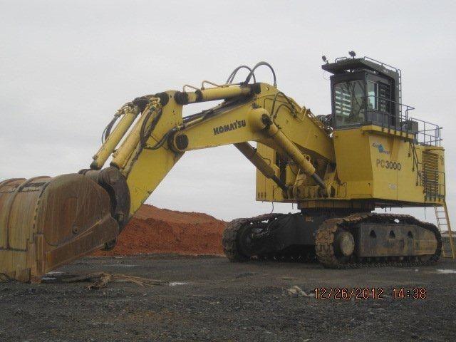 Komatsu PC3000-1 Hydraulic Mining Shovel Workshop Service Repair Manual SN: 6194