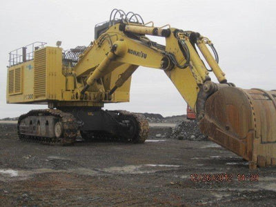 Komatsu PC3000-1 Hydraulic Mining Shovel Workshop Service Repair Manual SN: 6202
