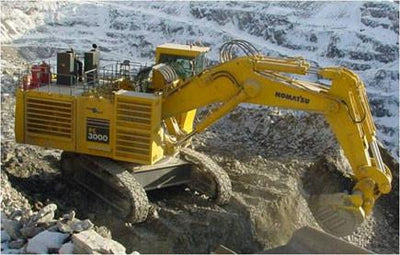 Komatsu PC3000-6 Hydraulic Mining Shovel Workshop Service Repair Manual SN: 6224