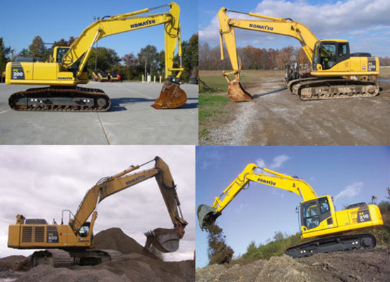 Komatsu PC300HD-6LE PC300LC-6LE Excavator Shop Service Repair Manual Download