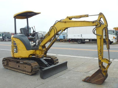 Komatsu PC30MR-2 PC35MR-2 Hydraulic Excavator Operation & Maintenance Manual SN F20001 and up, 5001 and up