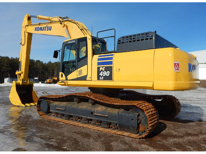 Download Komatsu PC490LC-10(USA) CRAWLER EXCAVATOR Operation and Maintenance Manual S/N A40001-UP