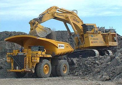 Komatsu PC5500-6 Hydraulic Mining Shovel Workshop Service Repair Manual SN: 15019