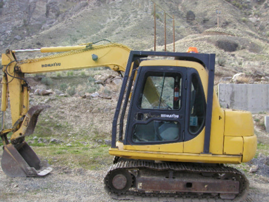 Download Komatsu PC60-7(JPN)-W/ FRONT BLADE Crawler Excavator Operation and Maintenance Manual S/N 48878-52373