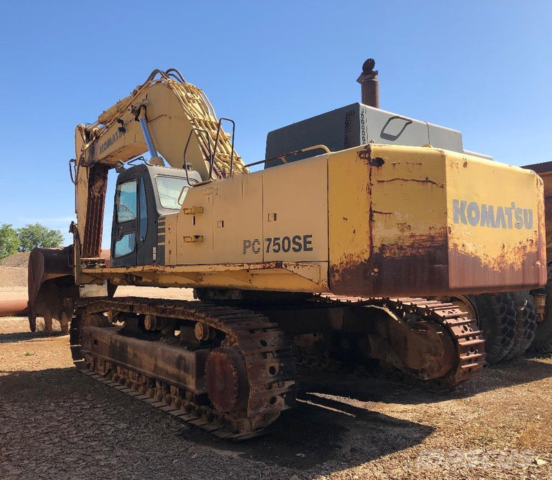 Download Komatsu PC750SE-6(GBR)-K CRAWLER EXCAVATOR Service Repair Shop Manual SN K32001-UP