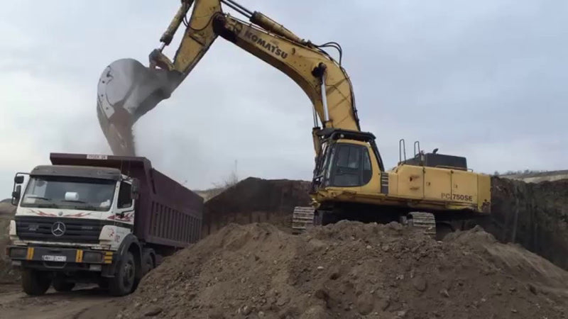 Download Komatsu PC750SE-7(GBR)-K CRAWLER EXCAVATOR Service Repair Shop Manual SN K40001-UP