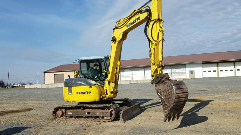Download Komatsu PC78MR-6(JPN) Crawler Excavator Operation and Maintenance Manual S/N 1507-UP
