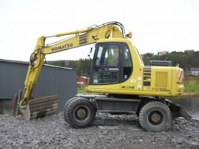 Komatsu PW130ES-6K Hydraulic Excavator Operation & Maintenance Manual SN: K34001 and up